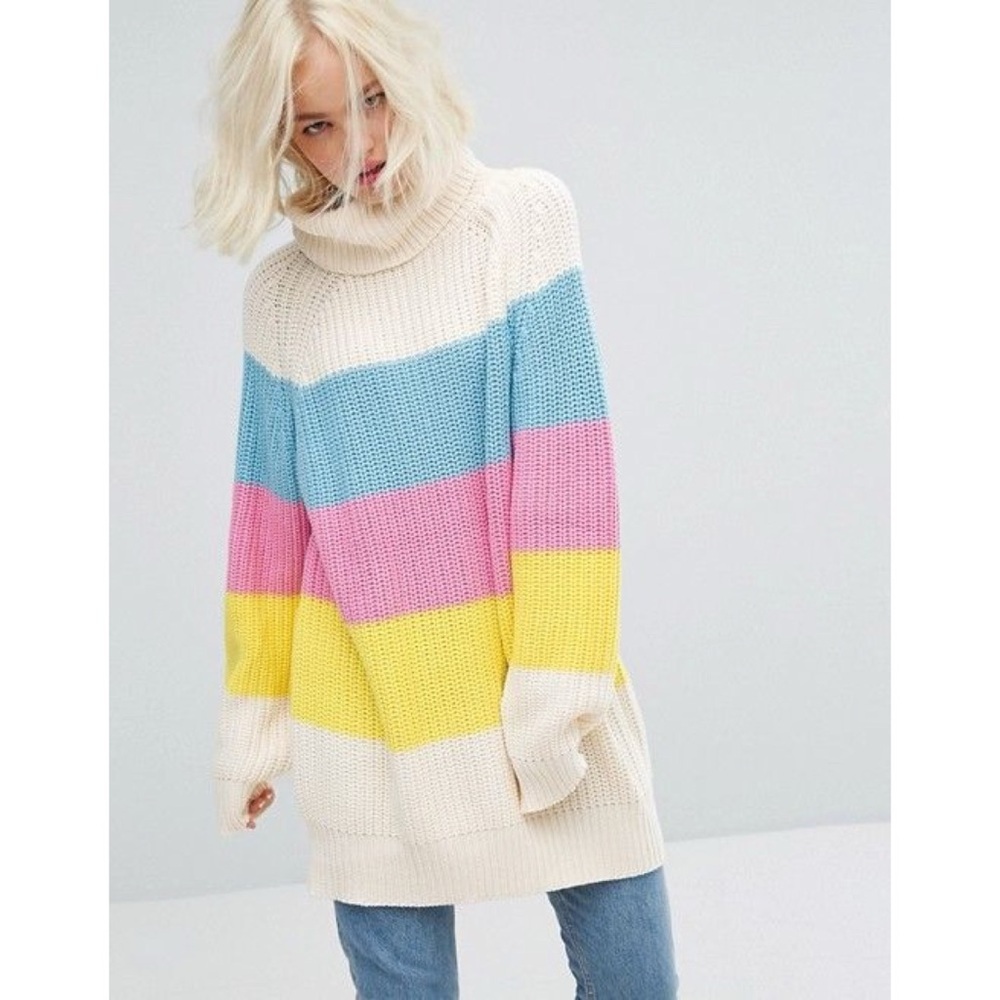 Lazy Oaf sorbet sweater dress